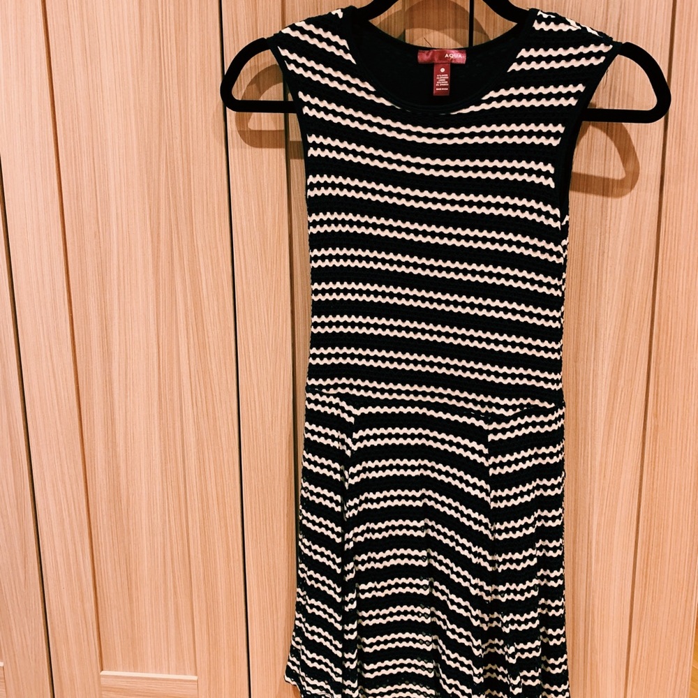 Aqua Girls Striped Midi Dress